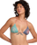 The RVCA Womens Lauryn Halter Tri Bikini Top in Multi