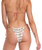The RVCA Womens Lauryn Slide Tri Skimpy Bikini Bottoms in Multi