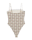 Lauryn Alvarez Tubular One Piece Swimsuit in Multi