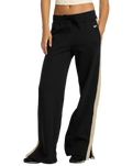 The RVCA Womens Benchwarmer Joggers in Black