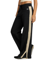 The RVCA Womens Benchwarmer Joggers in Black