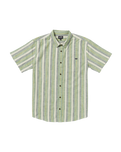 The Billabong Mens All Day Stripe Shirt in Moss