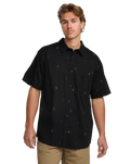 The Billabong Mens Sundays Mini Shirt in Black