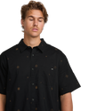 The Billabong Mens Sundays Mini Shirt in Black