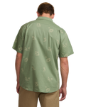 The Billabong Mens Sundays Mini Shirt in Moss
