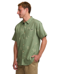 The Billabong Mens Sundays Mini Shirt in Moss