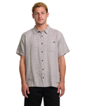 The Billabong Mens Sundays Jacquard Shirt in Light Purple