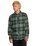 The Billabong Mens Coastline Flannel Shirt in Otter