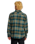 The Billabong Mens Coastline Flannel Shirt in Otter