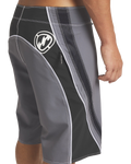 Fluid 2K Pro Boardshorts in Pewter