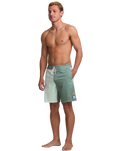 The Billabong Mens Sunshine LT Volley Shorts in Green Tea