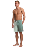 The Billabong Mens Sunshine LT Volley Shorts in Green Tea