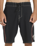 Straddie Pro Boardshorts in Black