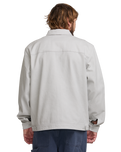 The Billabong Mens Bad Dog Jacket in Silver