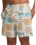 The Billabong Mens Together Layback Boardshorts in Multi