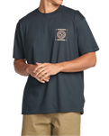 The Billabong Mens Spun Out Premium T-Shirt in Aged Indigo
