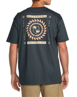 The Billabong Mens Spun Out Premium T-Shirt in Aged Indigo