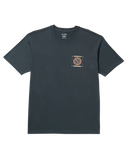 The Billabong Mens Spun Out Premium T-Shirt in Aged Indigo