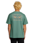 The Billabong Mens Sharp T-Shirt in Sage Green