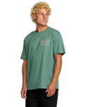 The Billabong Mens Sharp T-Shirt in Sage Green