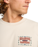 The Billabong Mens Double Spread OG T-Shirt in Chino
