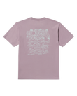The Billabong Mens Scenes T-Shirt in Purple Ash