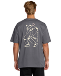 The Billabong Up The Beach T-Shirt in Char | Available at Anns Cottage
