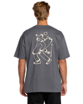 The Billabong Up The Beach T-Shirt in Char | Available at Anns Cottage