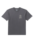 The Billabong Up The Beach T-Shirt in Char | Available at Anns Cottage