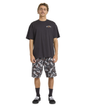 The Billabong Mens Otis Arch T-Shirt in Black