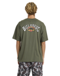 The Billabong Mens Otis Arch T-Shirt in Pine