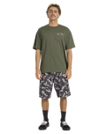 The Billabong Mens Otis Arch T-Shirt in Pine