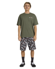 The Billabong Mens Otis Arch T-Shirt in Pine