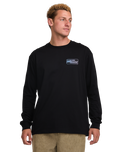 The Billabong Mens Walled Regular Long Sleeve T-Shirt in Black
