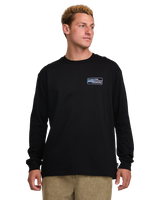 The Billabong Mens Walled Regular Long Sleeve T-Shirt in Black
