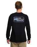 The Billabong Mens Walled Regular Long Sleeve T-Shirt in Black