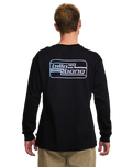 The Billabong Mens Walled Regular Long Sleeve T-Shirt in Black