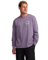 The Billabong Mens Adventure Division Rockies Long Sleeve T-Shirt in Lavender
