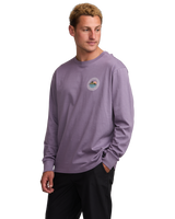 The Billabong Mens Adventure Division Rockies Long Sleeve T-Shirt in Lavender
