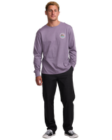 The Billabong Mens Adventure Division Rockies Long Sleeve T-Shirt in Lavender