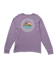 The Billabong Mens Adventure Division Rockies Long Sleeve T-Shirt in Lavender