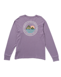 The Billabong Mens Adventure Division Rockies Long Sleeve T-Shirt in Lavender