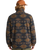 Adventure Division Boundary Mock 1/2 Zip Fleece Jacket in Black 1