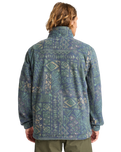 Adventure Division Boundary Mock 1/2 Zip Fleece Jacket in Navy