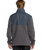 The Billabong Mens Adventure Division Boundary Blocked Mock Fleece Jacket in Dusty Purple