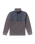 The Billabong Mens Adventure Division Boundary Blocked Mock Fleece Jacket in Dusty Purple