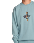 The Billabong Mens Occy Crew Sweatshirt in Cloud Blue