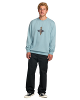 The Billabong Mens Occy Crew Sweatshirt in Cloud Blue