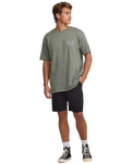 The Billabong Mens Range Adventure Division T-Shirt in Slate