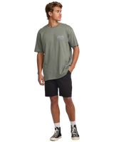 The Billabong Mens Range Adventure Division T-Shirt in Slate